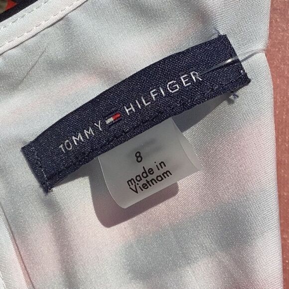 TOMMY HILFIGER NWT WOMENS SIZE 8 STRIPED DRESS SLEEVELESS - Picture 8 of 10